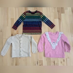 Bundle of Long Sleeve Tops, Size 3